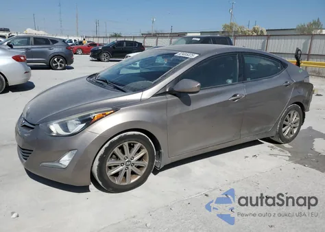 2014 Hyundai Elantra Se from USA, damaged, VIN 5NPDH4AE0EH539806